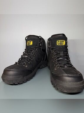 CAT Caterpillar Waterproof Steel Toe Work Boots